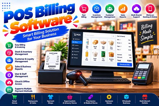 POS Billing Software Sales and Development Company Chidambaram Cuddalore